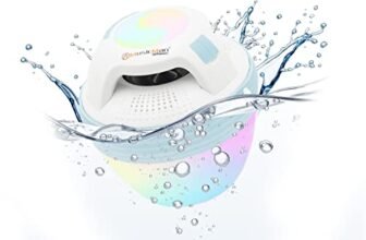 Musicman Altoparlante Bluetooth Impermeabile BT-X60 Blu-Bianco – Speaker Portatile IP67, Senza Fili, LED Colorati, Chiamate Vivavoce, 8h Autonomia, Doccia, Piscina, Mare, Bagno, Esterno, Viaggio