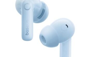 Baseus EP10 Pro Auricolari In Ear Wireless, cuffie Bluetooth con riduzione del rumore di -50dB, auricolari Noise Cancelling con Hi-Res & LDAC, 6-Mic AI per chiamate chiare, IP55, 55H, Bluetooth 6.0