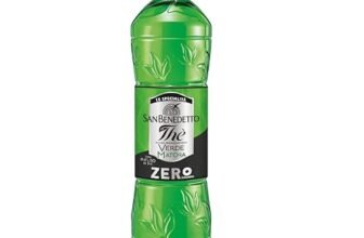 San Benedetto, Thè Verde Matcha Freddo Zero, 1,5 L Bevanda Dissetante Analcolica, Gusto Fruttato, Tappo Click, Senza Zuccheri, Conservanti e Coloranti
