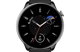 Amazfit GTR Mini, 43 mm, Smartwatch, 120+ modalità Sportive, riconoscimento Intelligente di 7 Sport, 5 Posizioni satellitari, AMOLED, SpO2, cardiofrequenzimetro, 5 ATM Impermeabile, Nero