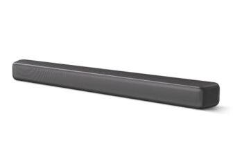 Philips TAB5109 Soundbar 2.0-2 canali 120W, DTS Virtual X, Bluetooth 5.4, HDMI ARC, Connessione ottica e connettività USB – Grigio Scuro