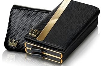 MAGGIORE LUXURY Portafogli Unisex Portacarte Doppio Fino a 12 Card Vera Pelle Per Uomo e Donna Protezione Rfid Anticlonazione Qualità Italiana Portamonete Omaggio Double Gold Wallet Milano