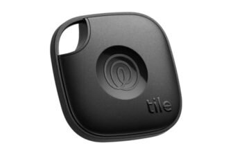 Tile by Life360 Mate (2024) – Localizzatore, cerca oggetti e tracker Bluetooth per chiavi, borse e altro. Trova telefono. Compatibile con iOS e Android. Pacchetto da 1 (Nero)