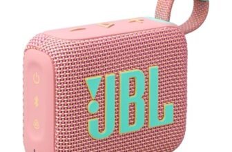 JBL GO 4 Speaker Bluetooth Portatile, Altoparlante Wireless con Design Compatto, Waterproof e Resistenza alla Polvere IP67, fino a 7 h di Autonomia, USB, Compatibile con App JBL Portable, Rosa