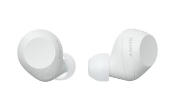 Sony WF-C710N Auricolari True Wireless con Noise Cancelling, leggeri, controlli touch, connessione multipoint, IPX4, batteria fino a 40 ore, ricarica rapida, iOS e Android – White