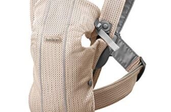 BabyBjörn Marsupio Mini Mesh 3D, Rosa perlato