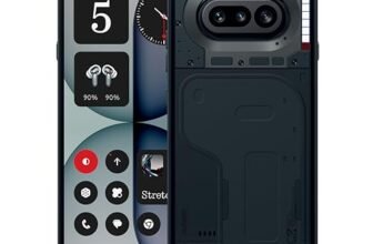 Nothing Phone (4a) – Tripla Fotocamera 50MP, Ultra Zoom 70x, Smartphone Trasparente, Batteria Lunga Durata, Ricarica Rapida 50W, AMOLED 120Hz, Glyph Bar, 8GB+256GB – Nero