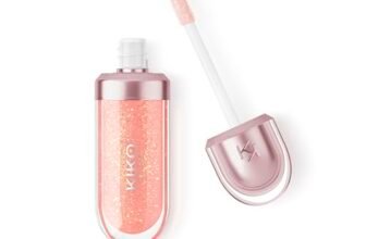 KIKO Milano 3D Hydra Lip Oil 02, Olio Idratante Per Le Labbra, 02 Atomic Orange