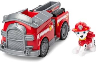 Paw Patrol, Camion dei Pompieri di Marshall 2024, Veicolo e Personaggio Marshall, Giochi Bambini, 3+ anni