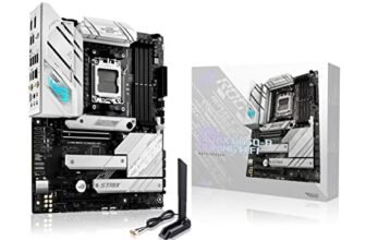 ASUS ROG Strix B650-A Gaming WiFi 6E AM5 (LGA1718) Ryzen 7000 Scheda madre (12 + 2 livelli di alimentazione, DDR5, 3 slot M.2, PCIe® 4.0, 2.5G LAN, WiFi 6E, porta USB 3.2 Gen 2 x 2 Type-C®)