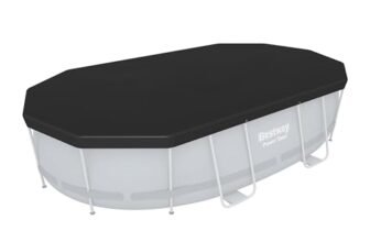 Bestway 58425-6 Copertura per piscine fuori terra ovali da 427×250 cm