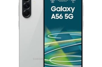 Samsung Galaxy A56 5G, Smartphone con Funzioni intelligenti, 3 anni di Garanzia del produttore, Display Super AMOLED 6.7”, 8GB RAM, 128GB, 5.000 mAh, IP67, Awesome Lightgray [Versione Italiana]