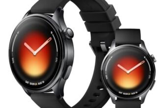 Xiaomi Watch 5 Smartwatch , Google Wear OS, NFC Pay, AI, Gemini, display AMOLED da 1,54”, durata della batteria di 6 giorni, GPS fitness tracker, controllo gestuale, Bluetooth da 47 mm, Black