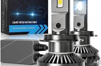 KOYOSO H7 LED 30000LM, 160W Canbus Lampadine Faro per Auto Compatibile 12V 24V Alta Potenza 6500K Bianco