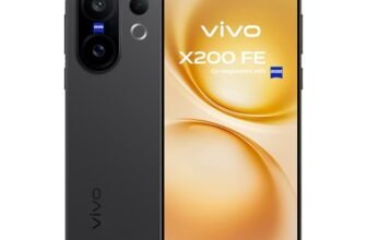 vivo X200FE 5G,Cameraphone ZEISS Teleobiettivo 50MP,Smartphone ZEISS 6.31″ Master Color Display,12+12GB RAM,512GB ROM,Dimensity 9300 plus,IP68+IP69,6500mAh,90W FlashCharge,NFC, Black Luxe