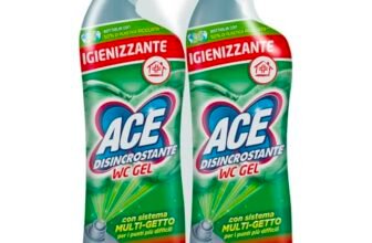 ACE WC GEL Multigetto Disincrostante, 2 Confezioni da 700ml
