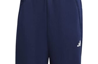 Adidas Uomo Train Essentials all Set Training Shorts, Dark Blue/White, L Tall