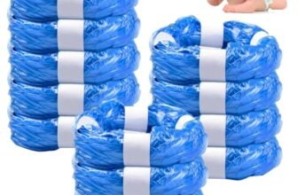 Dwitkul 12 Pezzi Ricarica Mangiapannolini 4,5 m Sacchetti Mangiapannolini Compatibile Tommee Tippe, LitterLocker (Blu)