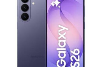 Samsung Galaxy S26 Smartphone AI, 512GB, 3 anni di Garanzia, Processore Avanzato, Assistente Foto, Creative Studio, Camera 50 MP, 4300 mAh, Cobalt Violet [Versione italiana]