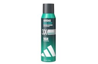 adidas Max Dry 96H Fresh Scent, Deodorante Spray Antitraspirante – Con Allantoina – 3 Volte in Più di Protezione dal Sudore – Profumo Aromatico Agrumato