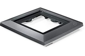 LECHUZA Base a rullo LECHUZA CUBICO 40 antracite metallizzata 13417