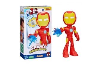 Spidey Figurine Iron Man 22 cm, Jouet pour enfants, des 3 ans, Hasbro Marvel Spidey et Ses Amis Extraordinaires