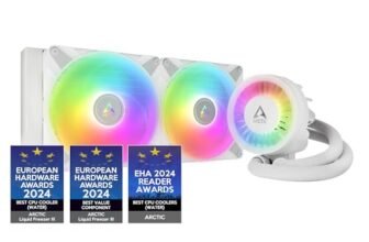 ARCTIC Liquid Freezer III 280 A-RGB (bianco)- Sistema di raffreddamento ad acqua per PC, dissipatore a liquido All-in-One per CPU AIO, compatibile con Intel e compatibile con AMD, pompa efficiente