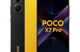 Xiaomi POCO X7 Pro (smartphone), 12+512GB, 50MP camera principale con OIS, batteria da 6.000mAh (typ) con ricarica HyperCharge da 90W, IP68, funzioni AI (caricabatterie non incluso), Giallo