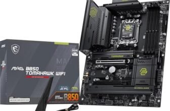 MSI MAG B850 TOMAHAWK WIFI Scheda madre, ATX – Supporta processori AMD Ryzen 9000/8000/7000, AM5-80A SPS VRM, DDR5 Memory Boost 8200+ MT/s (OC), PCIe 5.0 x16, M.2 Gen5, Wi-Fi 7, 5G LAN