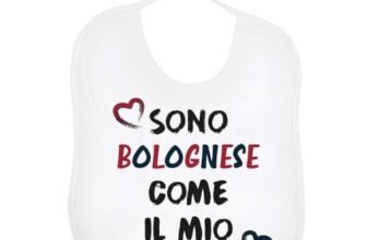 Bavaglino bavetta adatto a tifosi compatibile con la squadra preferita