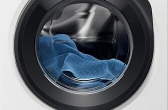 Electrolux EW6FZAM29 Lavatrice PerfectCare 600, 9 kg, Classe A, Tecnologia SensiCare, Programma Vapore, Opzione TimeSave, Motore Inverter, Display LED, Bianco