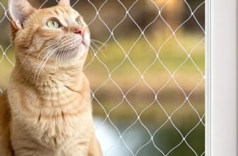 lionto Rete per Gatti Rete Protettiva per Balcone Rete di Protezione, (M) 3×8 m