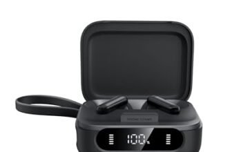 Soundcore P41i di Anker, Auricolari Adattivi a Cancellazione di Rumore con Caricatore Portatile per Telefono, 192 Ore con Custodia di Ricarica, Suono Coinvolgente, 6 Microfoni AI per Chiamate Chiare