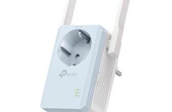 [NUOVO] TP-Link Ripetitore Wi-Fi RE365 V3 AC1200 con presa integrata, Wi-Fi Extender e Access Point, Dual Band, Porta LAN, Potenzia la tua copertura Wi-Fi, Compatibile con tutti i modem router wifi
