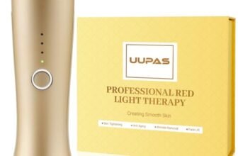 Massaggiatore Viso Antirughe Lifting Tonificante – Autorizzato dalla FDA – UUPAS Massaggiatore Facciale per LED Terapia Della Luce Rossa