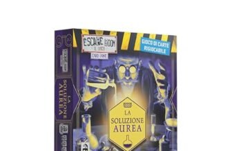 Cranio Creations – Escape Room Card Game, La Soluzione Aurea, Un’Escape Room Rigiocabile, Edizione in Lingua Italiana