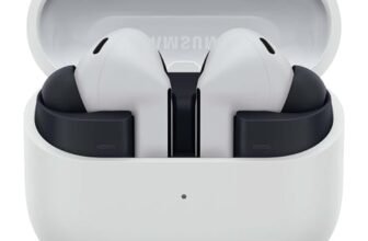 Samsung Galaxy Buds3 FE, Auricolari Wireless, Suono Equilibrato, Audio 360, Cancellazione Attiva del Rumore e Chiamate Nitide, Controllo Semplice, Gemini AI, Gray 2025 [Versione Italiana]