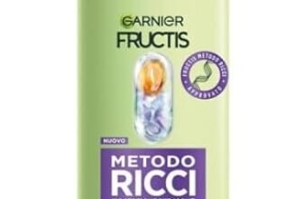 Garnier Fructis Pre Shampoo Idratante, Per Capelli Ricci Definiti Idratati e Morbidi, Arricchito con Acido Ialuronico e Burro di Karité, Metodo Ricci, 200 ml