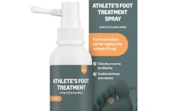 Amazon Basic Care Spruzzare per il trattamento del piede d’atleta, Senza Profumazione 50ml
