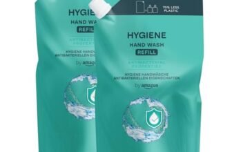 by Amazon, Ricarica detergente per le mani igienizzante, 2 x 1000 ml