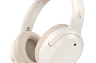 Edifier W820NB Plus Gen 2 Cuffie Wireless Over-Ear con Cancellazione del Rumore, -49 dB ANC, LDAC Hi-Res Audio, Playtime 88 Ore, Suono Spaziale, Protezione de Volume, Bluetooth V6.1 – Colore Avorio