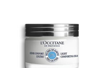 L’OCCITANE – Crema Comfort Leggera Viso Karité – 50 ml – Idratante – Prodotto in Francia