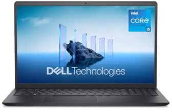 Dell 15 Laptop DC15250 15,6″ FHD (1920 x 1080) 120Hz, Intel Core i5-1334U, Grafica Intel UHD, 16GB RAM, 512GB SSD, Windows 11 Home, Tastiera Italiana QWERTY – Nero Carbonio