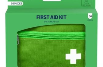 Healthcare by Amazon – Kit di pronto soccorso, Verde, 56 unità (In precedenza un marchio Amazon Basic Care, stesso prodotto)