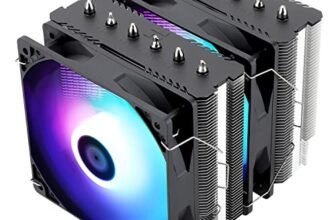 TR Peerless Assassin 120 SE ARGB Raffreddatore d’aria CPU, 6 tubi di calore raffreddamento CPU, doppia ventola 120 mm TL-C12C-S PWM, tecnologia AGHP, per AMD AM4/Intel 1700/1150/1151/1200