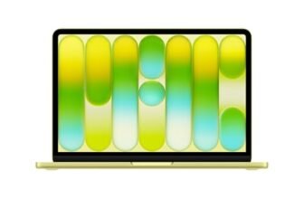 Apple MacBook Neo 13” con chip A18 Pro: progettato per l’AI e Apple Intelligence, display Liquid Retina, 256GB di archiviazione SSD, videocamera FaceTime HD a 1080p – Giallo agrume