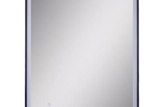 Paco Home Lampada Specchio Per Trucco Con Luce Bagno Illuminazione Indiretta Deco Bagno IP44 Interruttore Touch, Tipo di lampada:Rettangolare (60×80 cm), Colore:Tipo 10