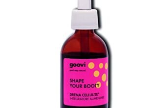 Goovi, Shape Your Booty, Integratore Alimentare Drena Cellulite, Ideale per gli Inestetismi della Cellulite e il Drenaggio dei Liquidi, 50 ml