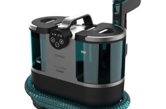 Cecotec Aspirapolvere per Tappezzeria con Cavo – Pulitore Tappezzeria Conga 7000 Carpet&Spot Clean Steam XXL.1700W. Pulizia 3in1. Serbatoio 1600ml acqua pulita e 950ml acqua sporca. Raggio d’azione 7m