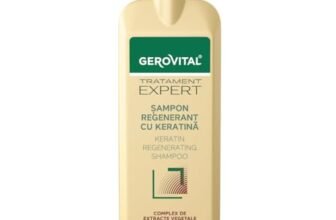 Gerovital Tratament Expert Shampoo Rigenerante con Cheratina – Azione Riparatrice e Anticaduta – Idrata e Rinforza i Capelli Secchi e Danneggiati, Estratti Vegetali 400 ml